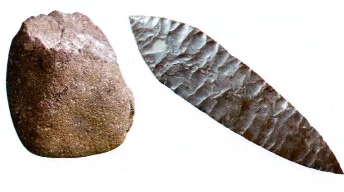 Происхождение человека. Простейшие каменные орудия