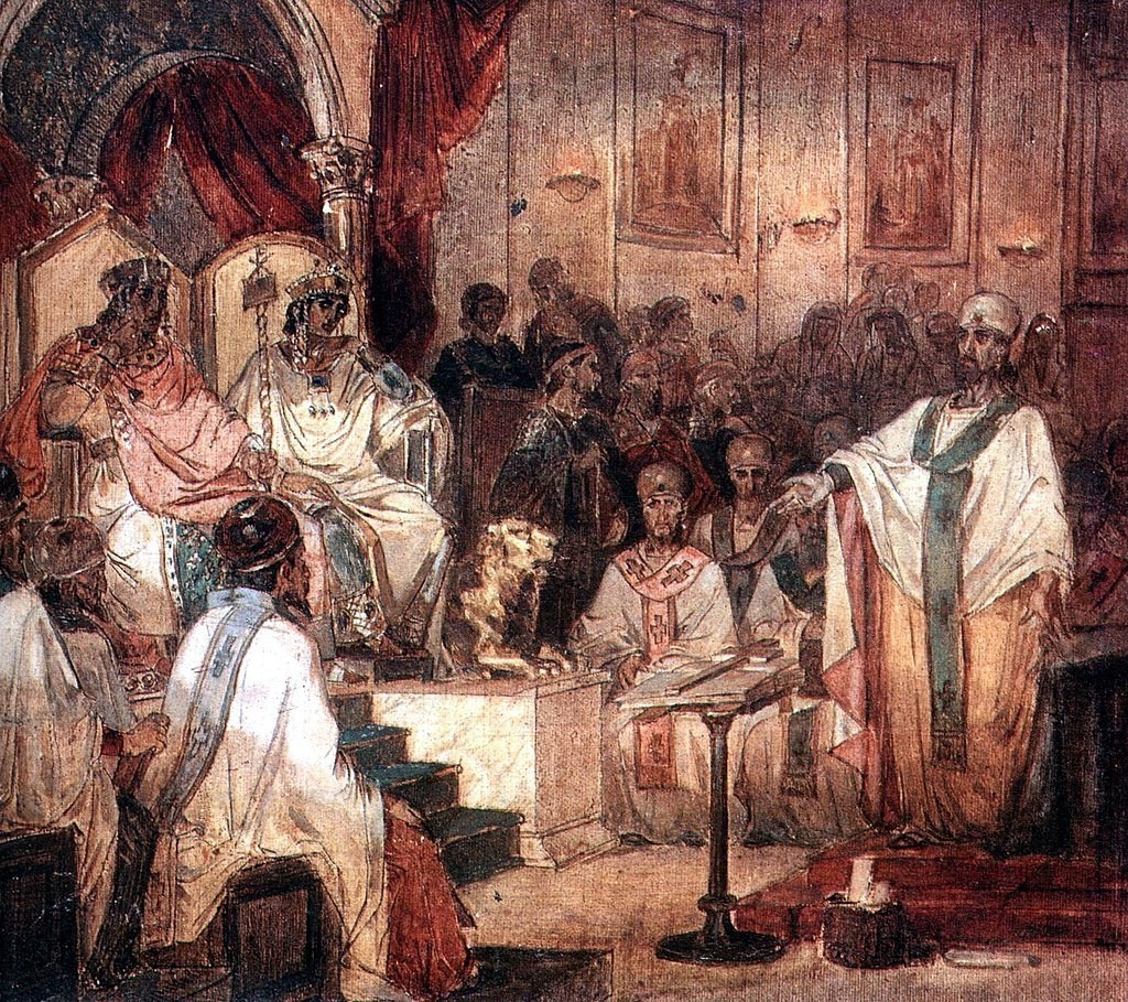 Вселенский собор картина