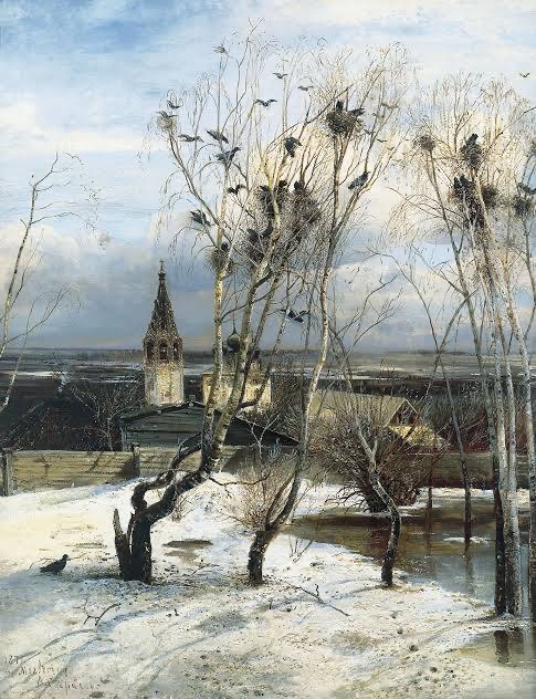 А. К. Саврасов. Грачи прилетели, 1871
