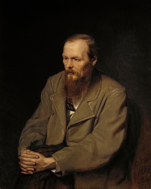 В. Г. Перов. Портрет Ф. М. Достоевского, 1872